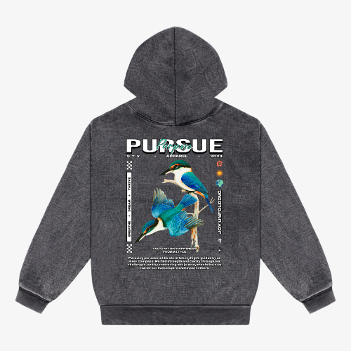 Carbon Black PURSUE PURPOSE Hoodie