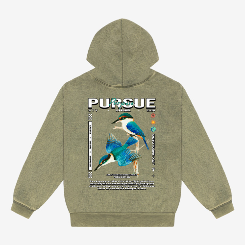 Olive Green PURSUE PURPOSE Hoodie