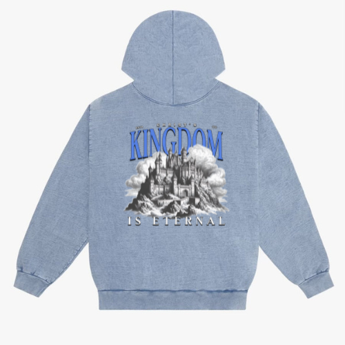 Ice Blue CHRIST'S KINGDOM Hoodie