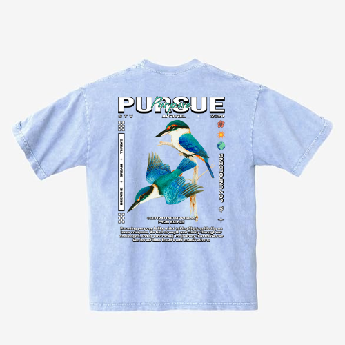 Ice Blue PURSUE PURPOSE Shirt