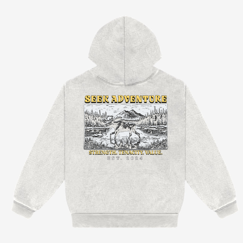 Limestone SEEK ADVENTURE Hoodie