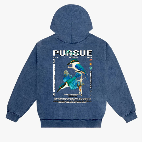 Navy Blue PURSUE PURPOSE Hoodie