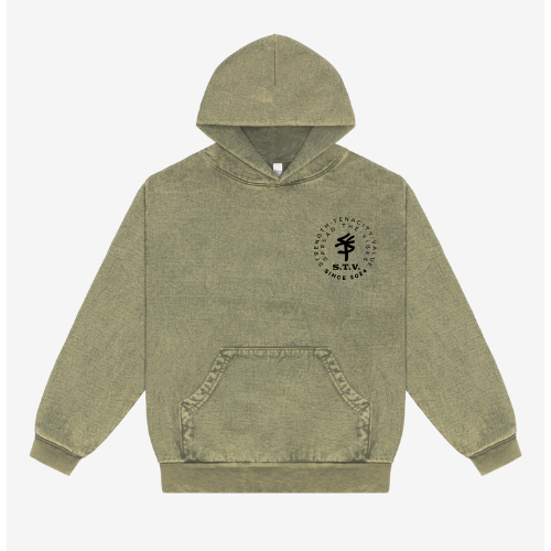 Olive Green GOOD THINGS Hoodie
