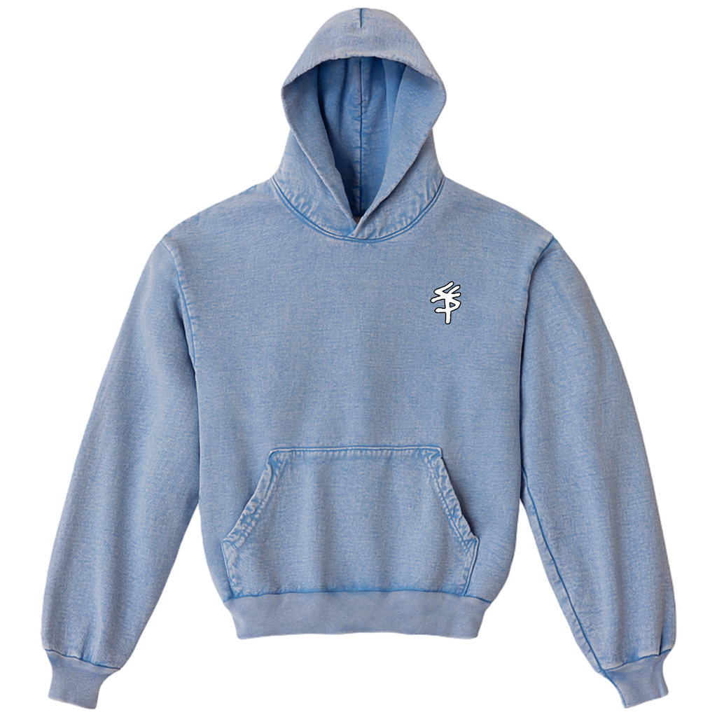 BLOOM - Mineral Wash Heavyweight Hoodie