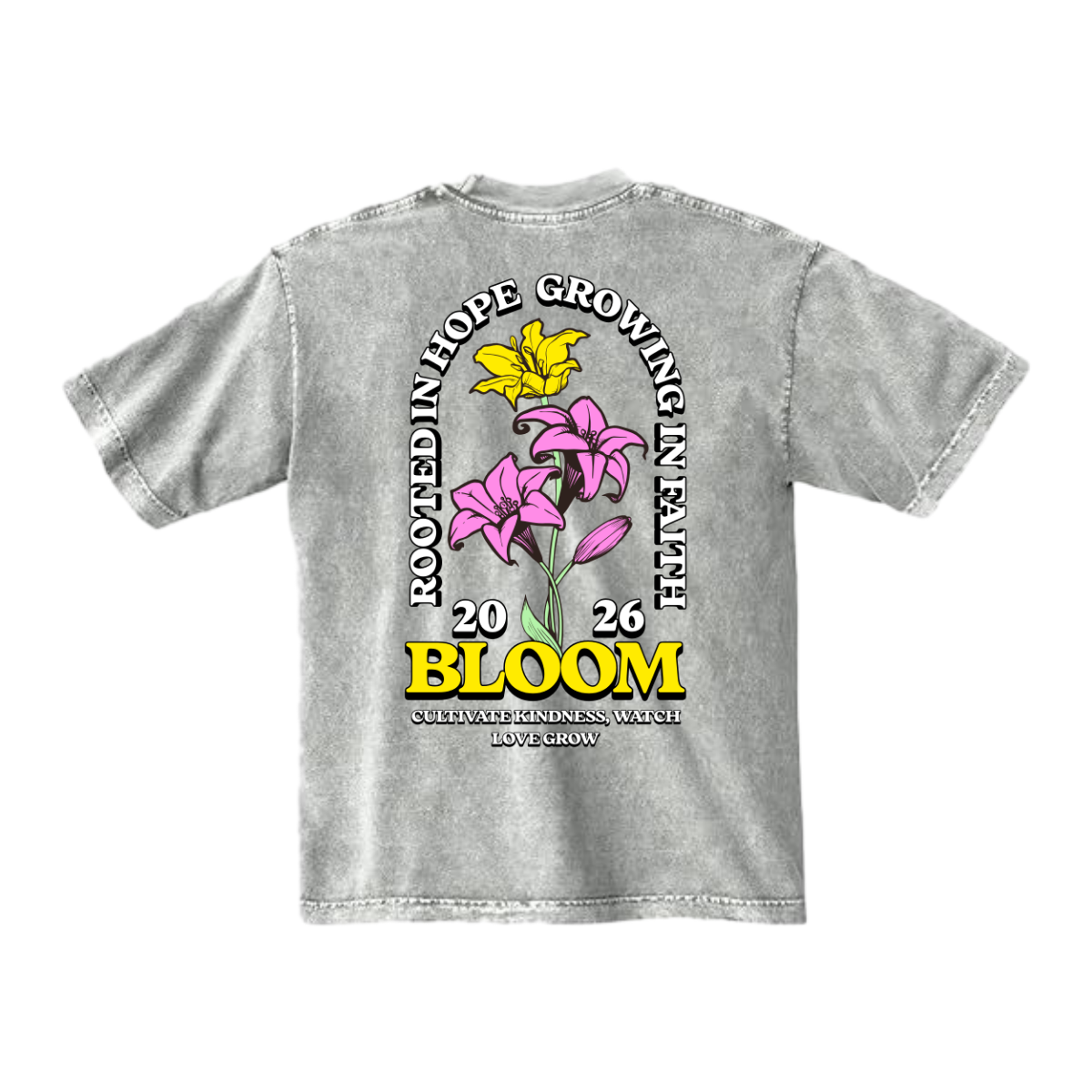 BLOOM - Mineral Wash Heavyweight T-Shirt