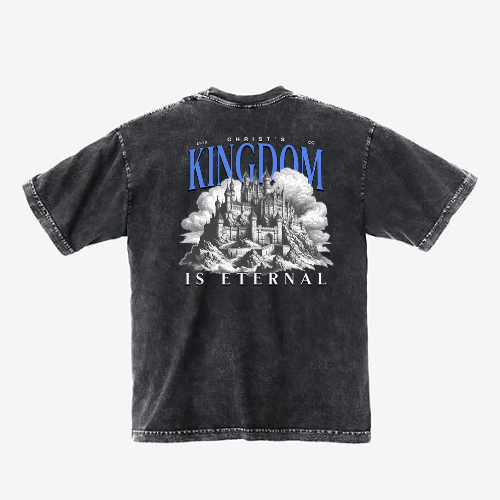 Carbon Black CHRIST'S KINGDOM Shirt