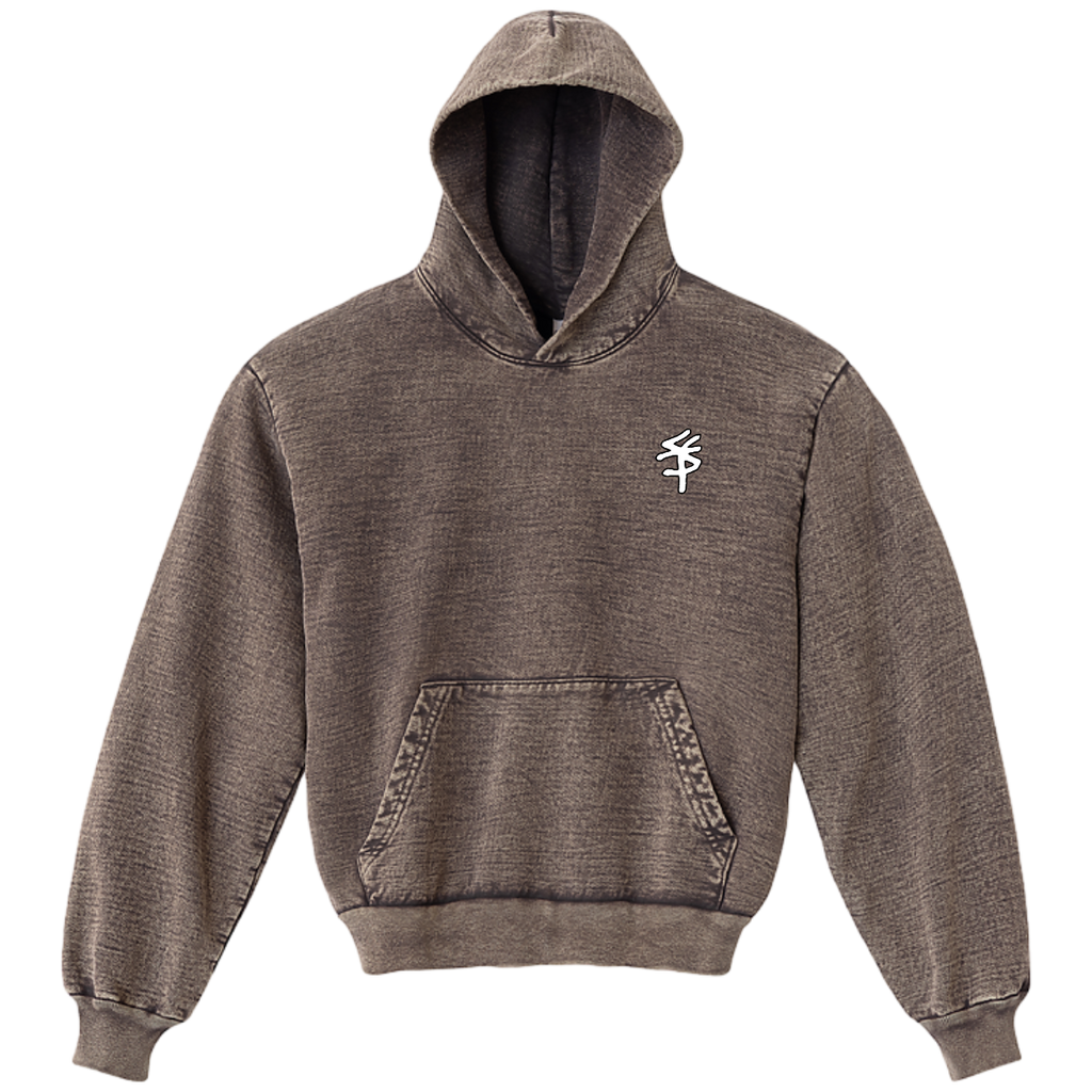 BLOOM - Mineral Wash Heavyweight Hoodie