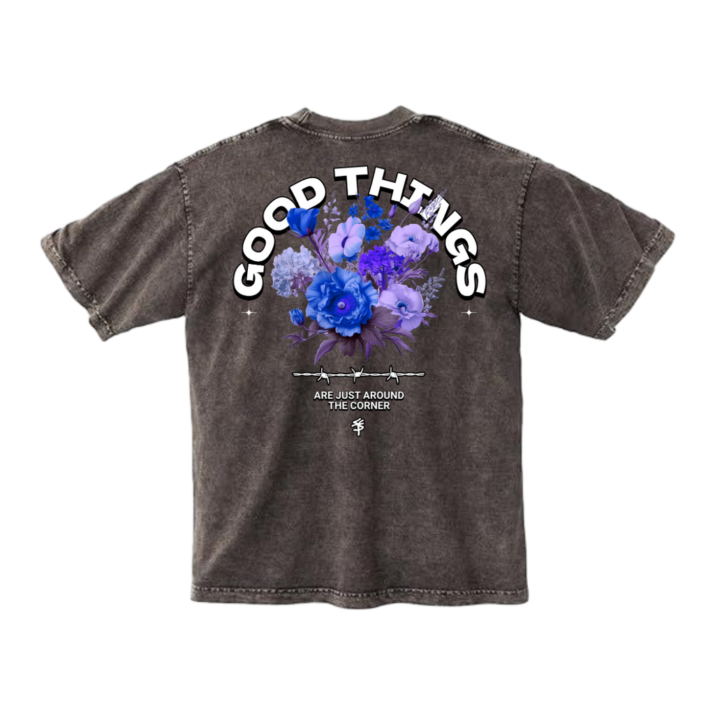 GOOD THINGS - Mineral Wash Heavyweight T-Shirt