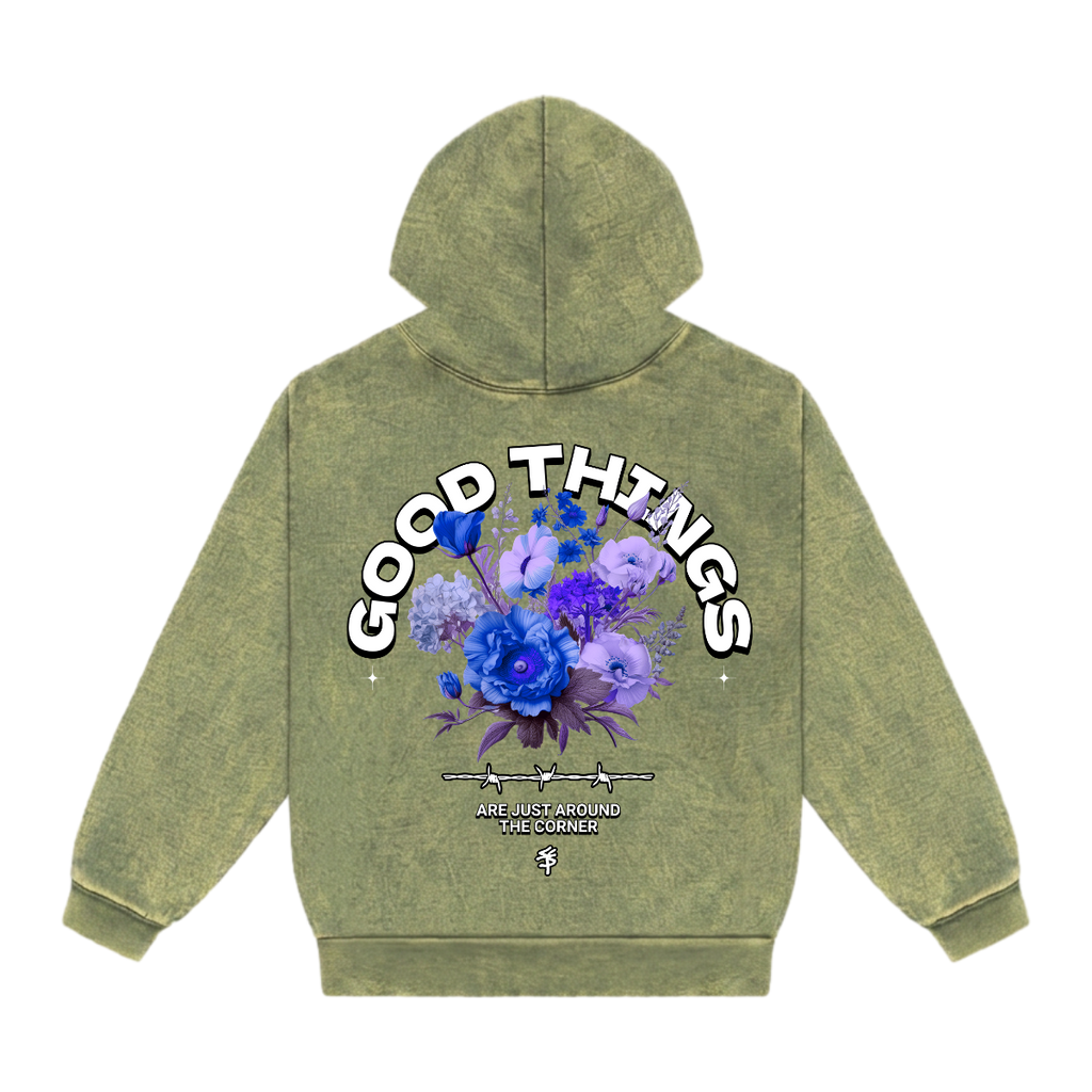 GOOD THINGS - Mineral Wash Heavyweight Hoodie
