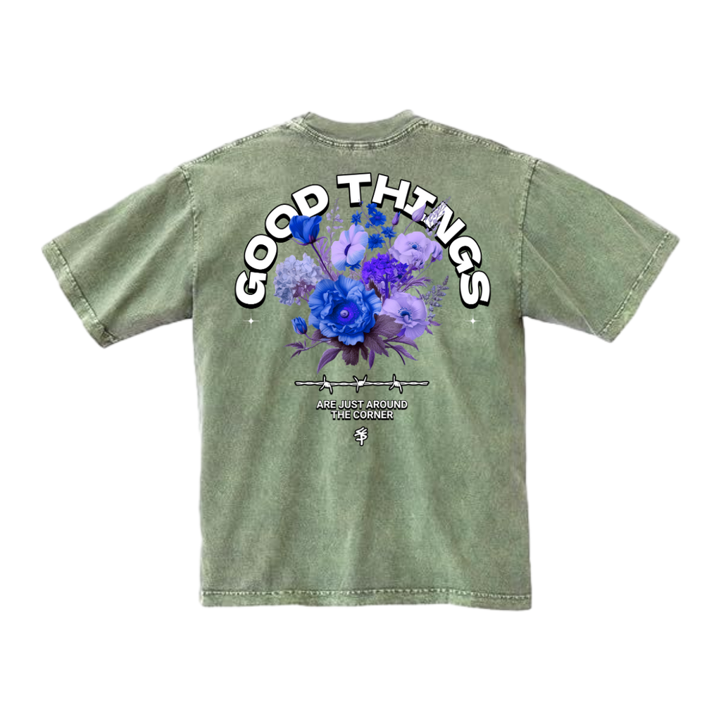 GOOD THINGS - Mineral Wash Heavyweight T-Shirt