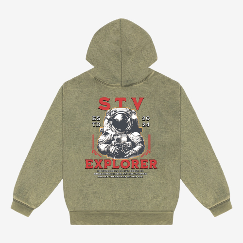 Olive Green STV EXPLORER Hoodie