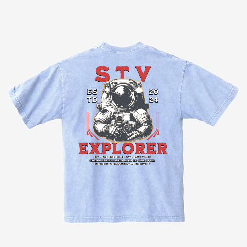 Ice Blue STV EXPLORER Shirt