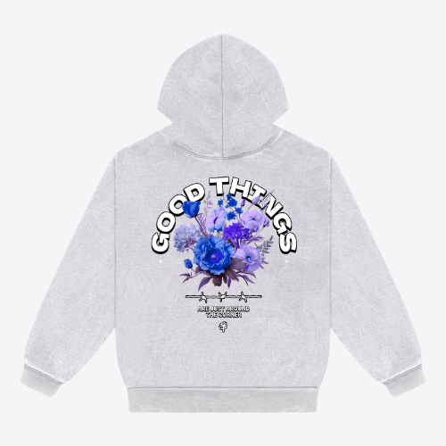 Ice Grey GOOD THINGS Hoodie