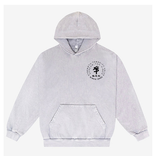 Ice Grey BLESSED BUTTERFLY Hoodie