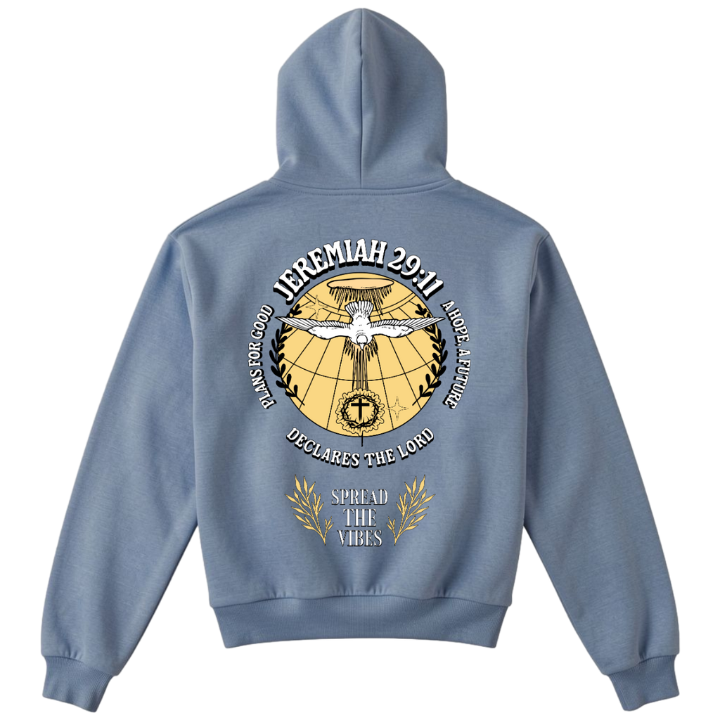 JEREMIAH 29:11 - Mineral Wash Heavyweight Hoodie