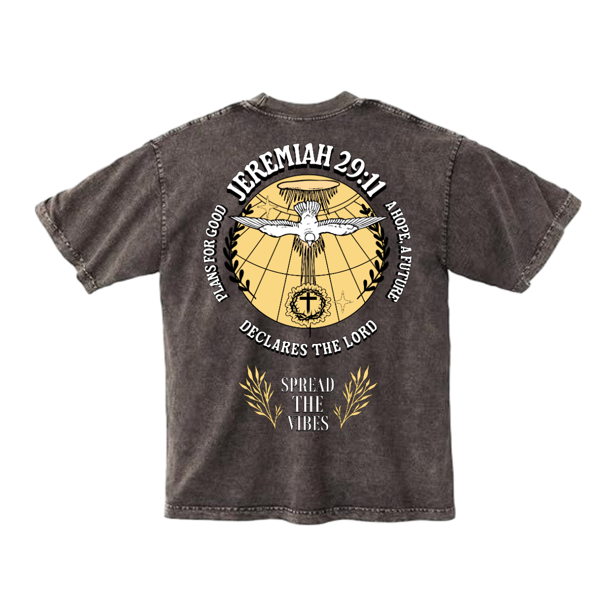 JEREMIAH 29:11 - Mineral Wash Heavyweight Hoodie