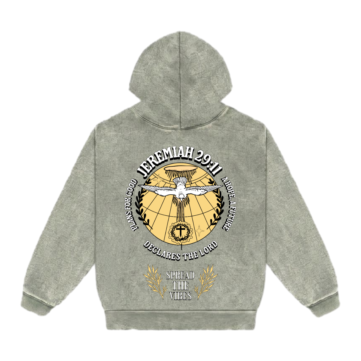 JEREMIAH 29:11 - Mineral Wash Heavyweight Hoodie