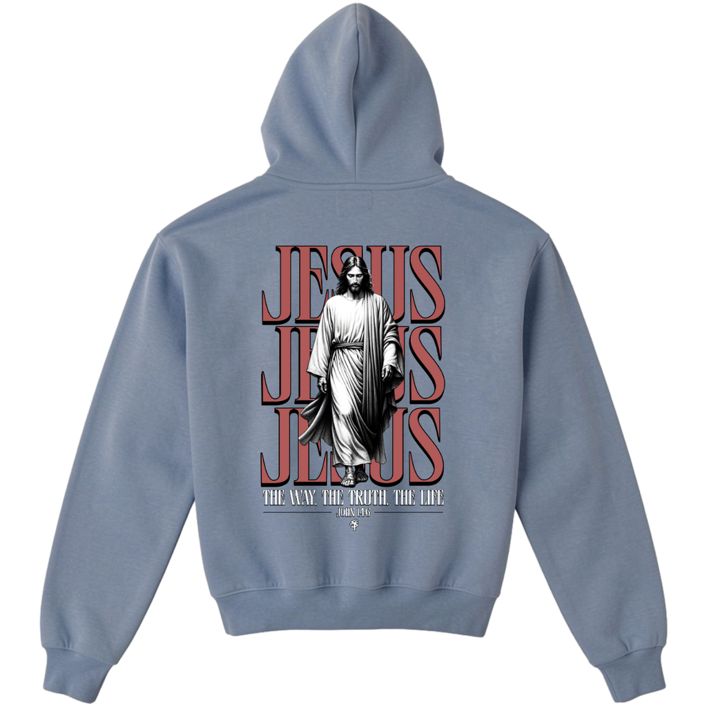 THE WAY - Mineral Wash Heavyweight Hoodie