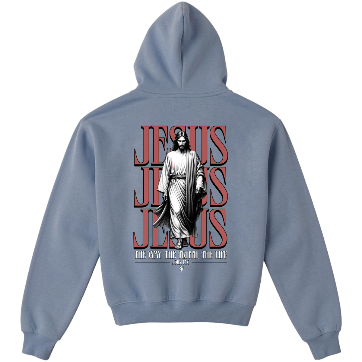 THE WAY - Mineral Wash Heavyweight Hoodie
