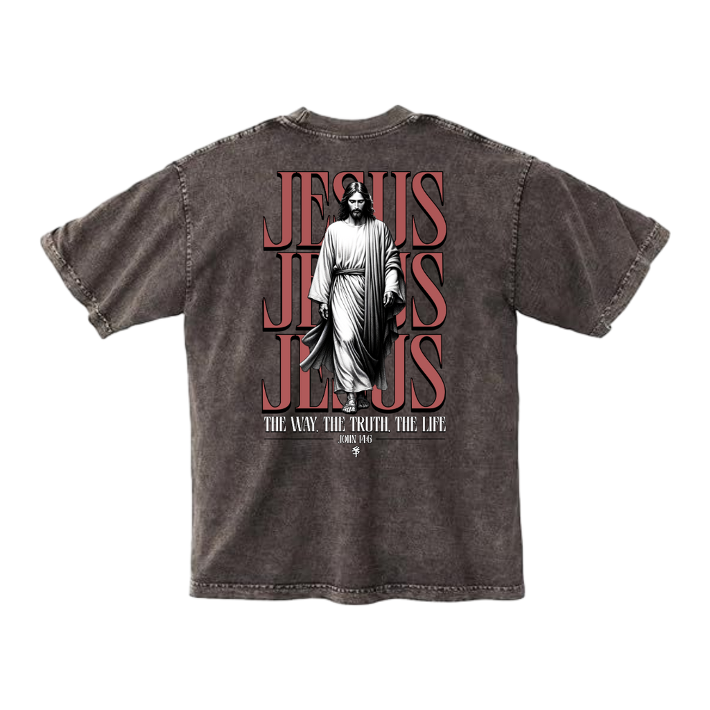 THE WAY - Mineral Wash Heavyweight T-Shirt