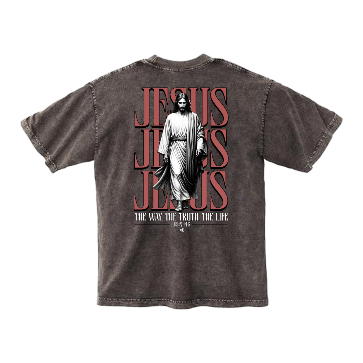 THE WAY - Mineral Wash Heavyweight T-Shirt