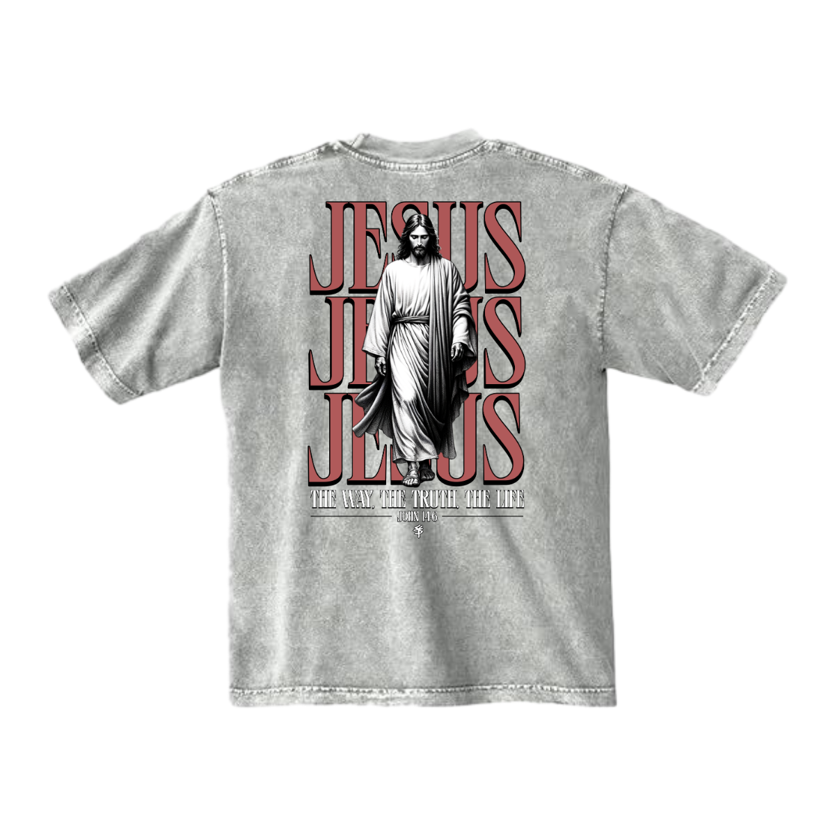 THE WAY - Mineral Wash Heavyweight T-Shirt