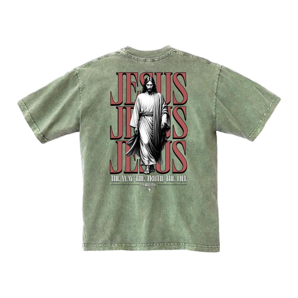 THE WAY - Mineral Wash Heavyweight T-Shirt