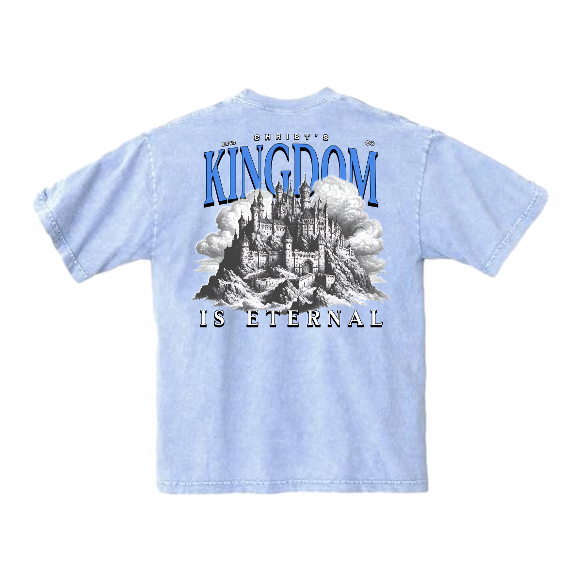 CHRIST'S KINGDOM - Mineral Wash Heavyweight T