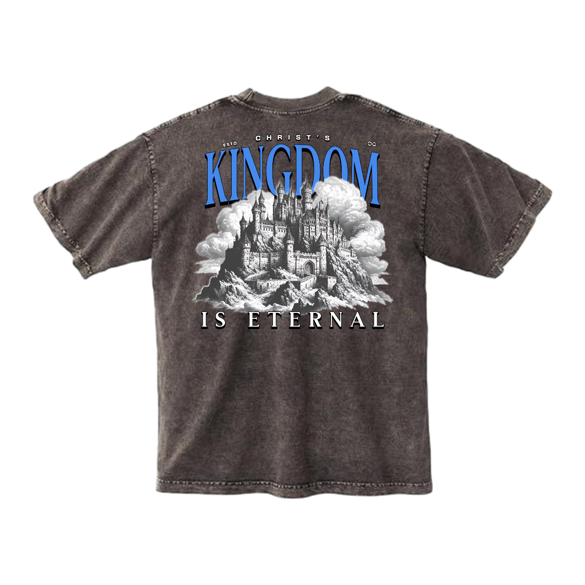 CHRIST'S KINGDOM - Mineral Wash Heavyweight T