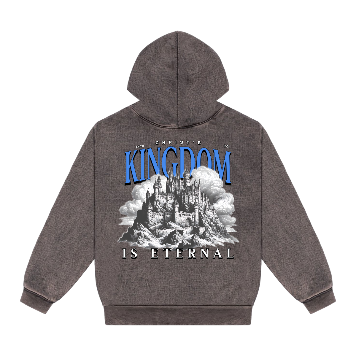 CHRIST'S KINGDOM - Mineral Wash Heavyweight Hoodie
