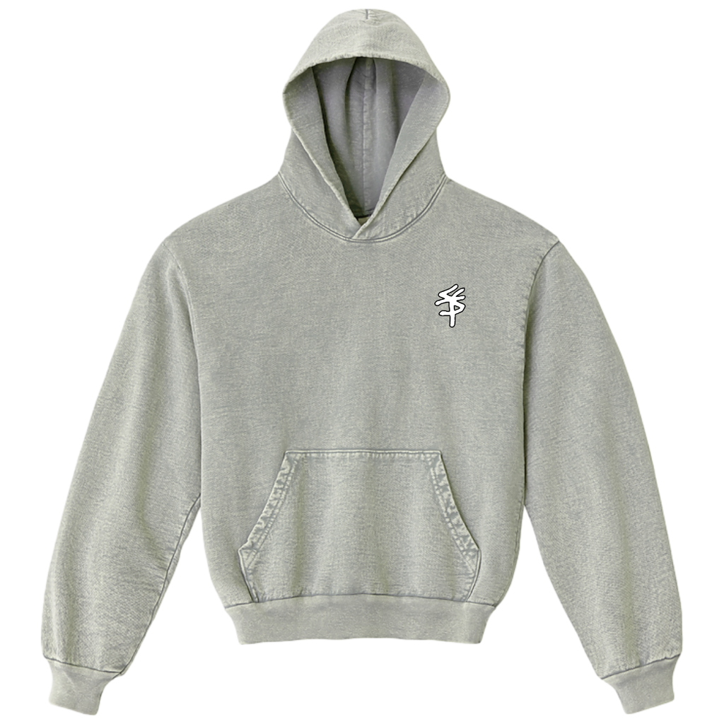 BLOOM - Mineral Wash Heavyweight Hoodie