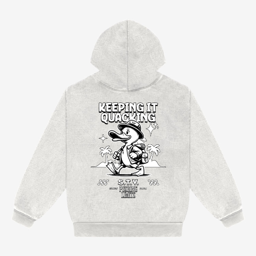 Limestone KEEPING IT QUACKING Hoodie