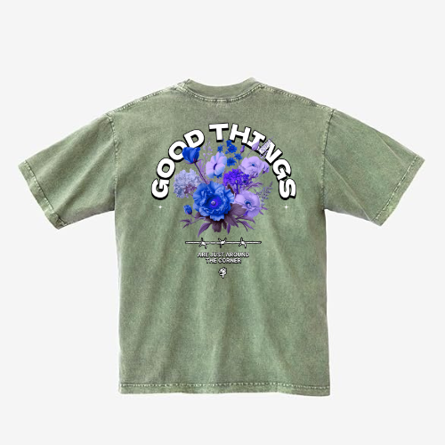 Olive Green GOOD THINGS Shirt