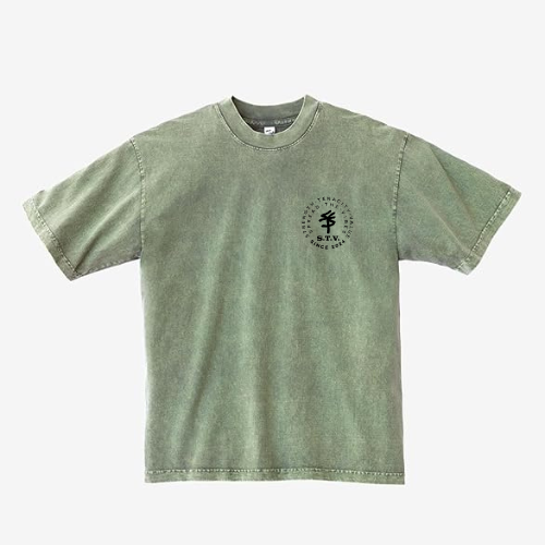 Olive Green BLESSED BUTTERFLY Shirt