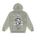KEEPING IT QUACKING - Mineral Wash Heavyweight Hoodie
