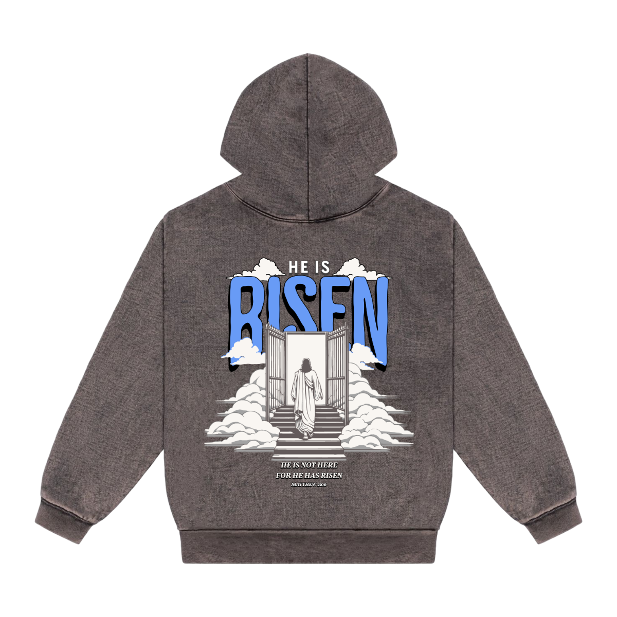 RISEN - Mineral Wash Heavyweight Hoodie