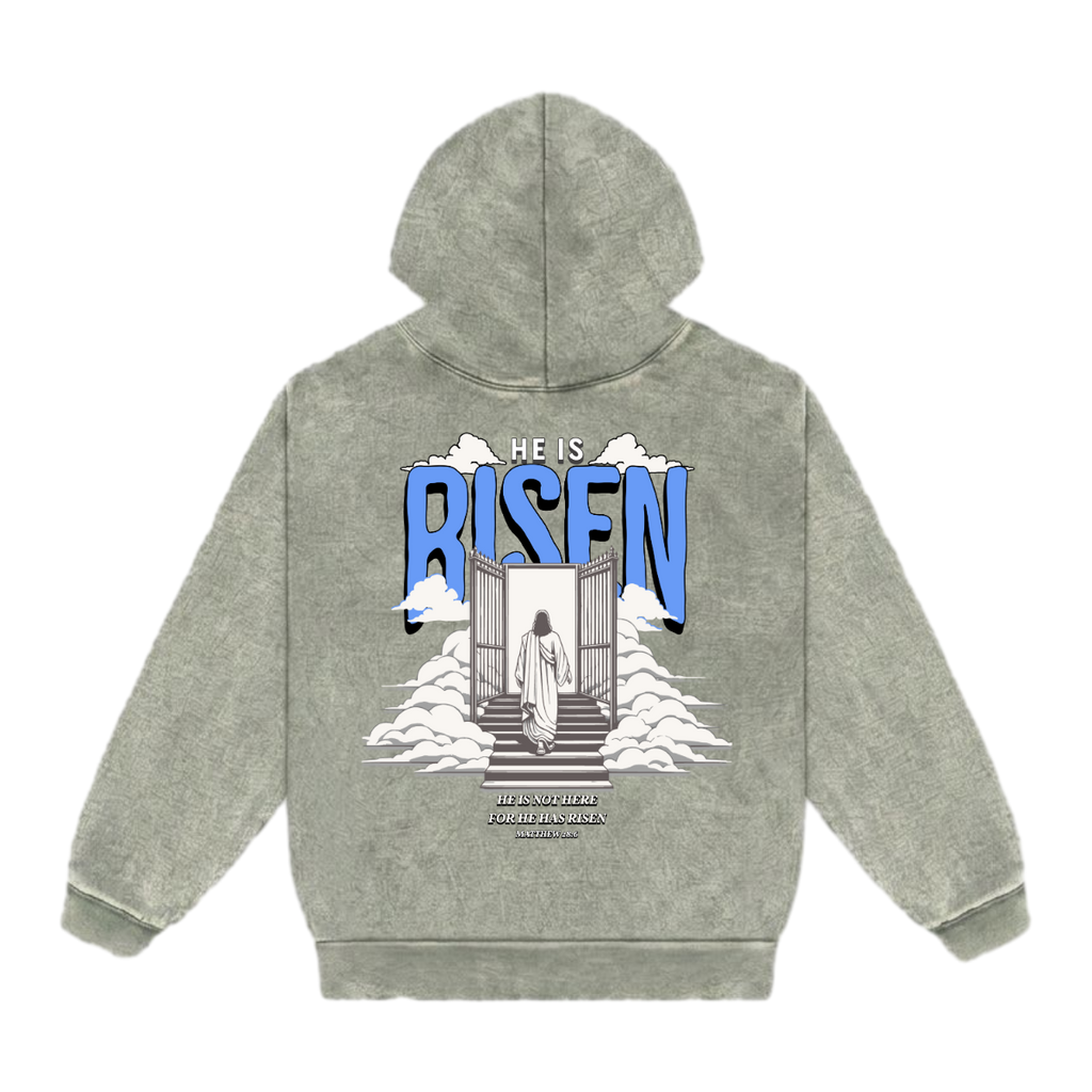 RISEN - Mineral Wash Heavyweight Hoodie