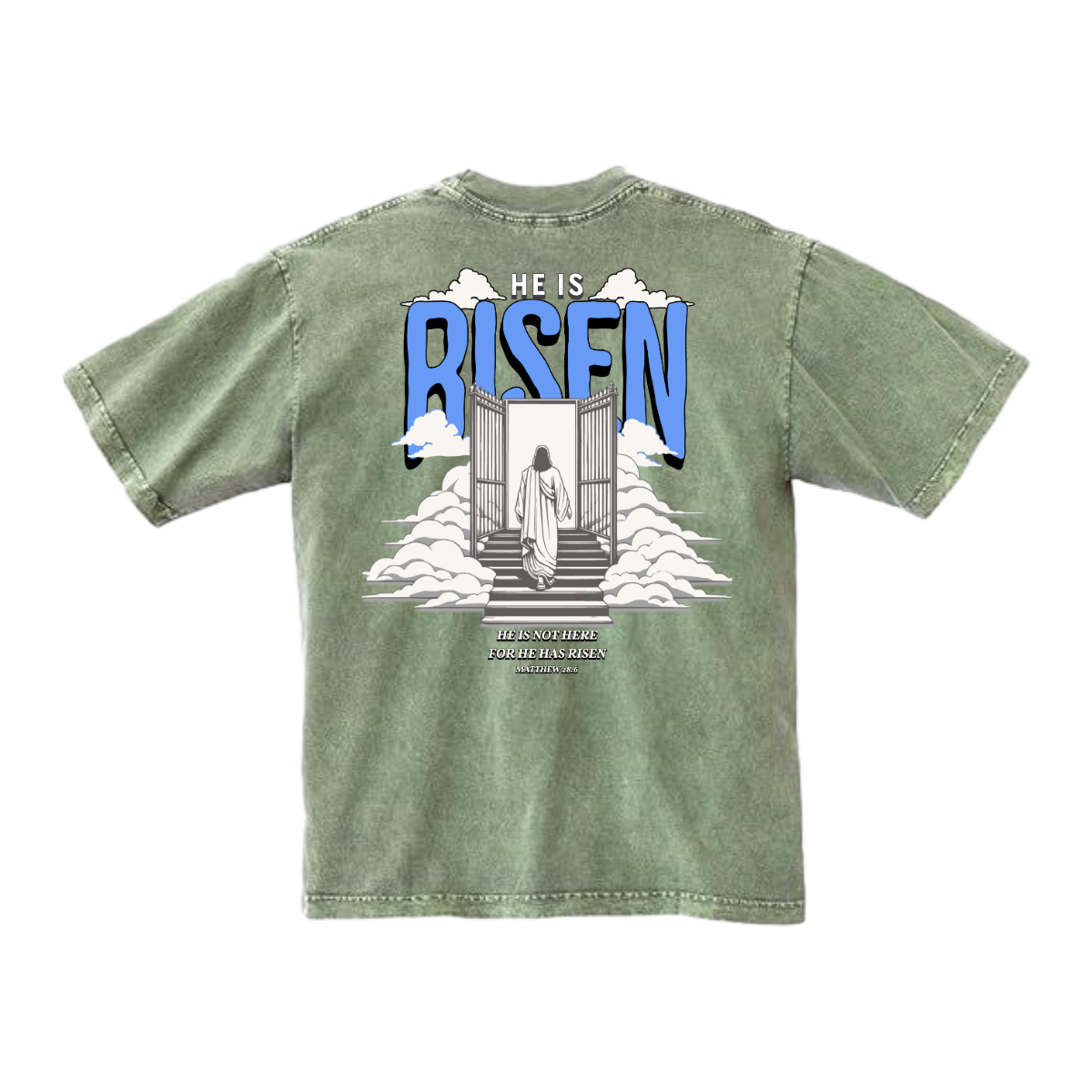 RISEN - Mineral Wash Heavyweight T-Shirt