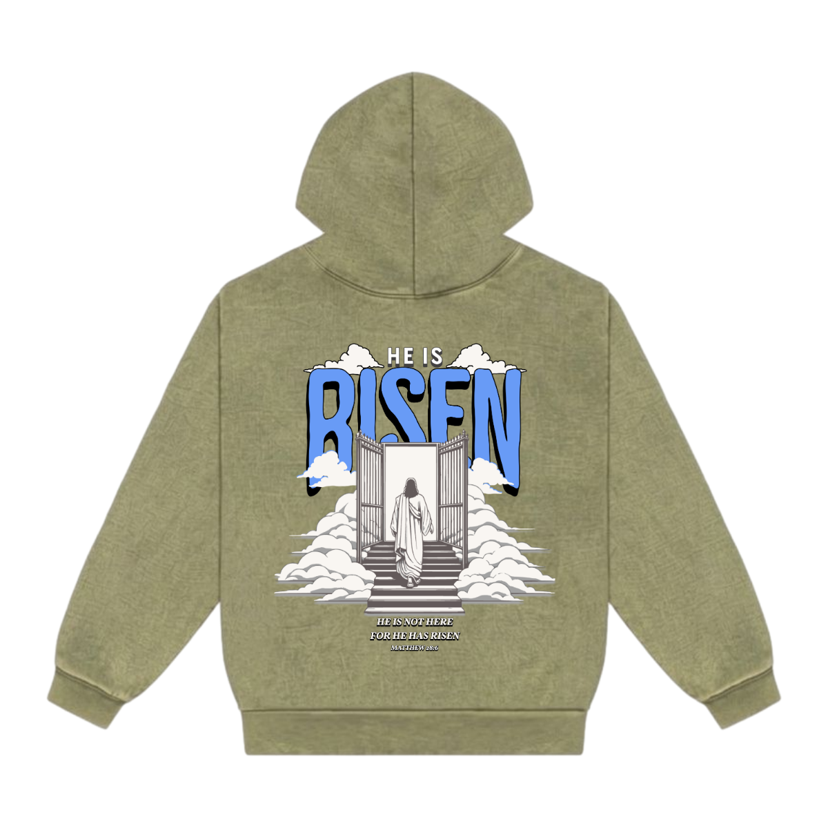 RISEN - Mineral Wash Heavyweight Hoodie