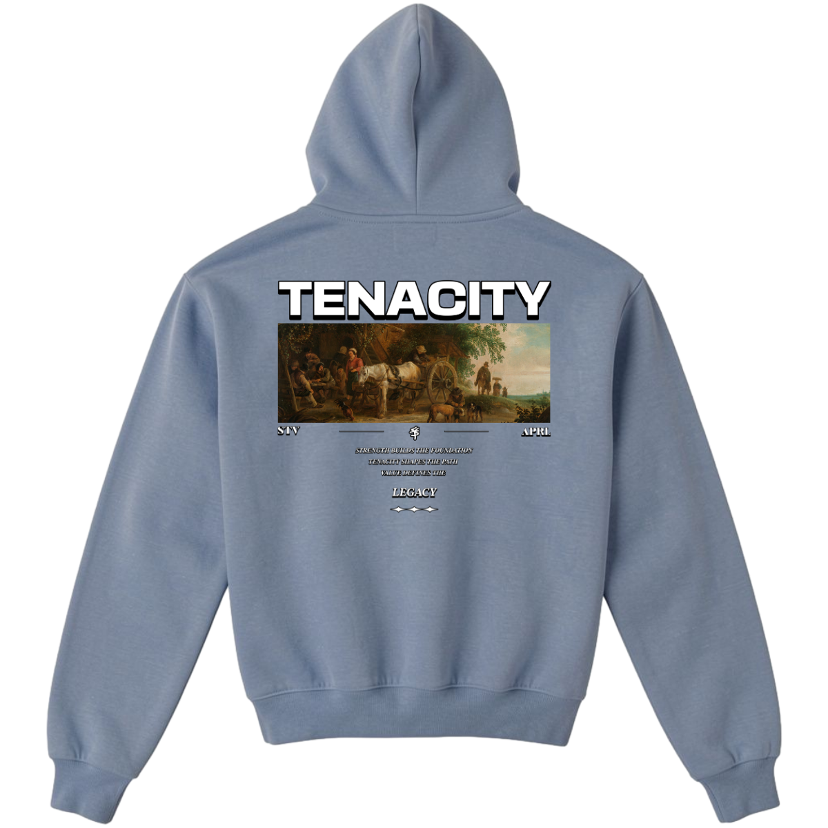 TENACITY - Mineral Wash Heavyweight Hoodie