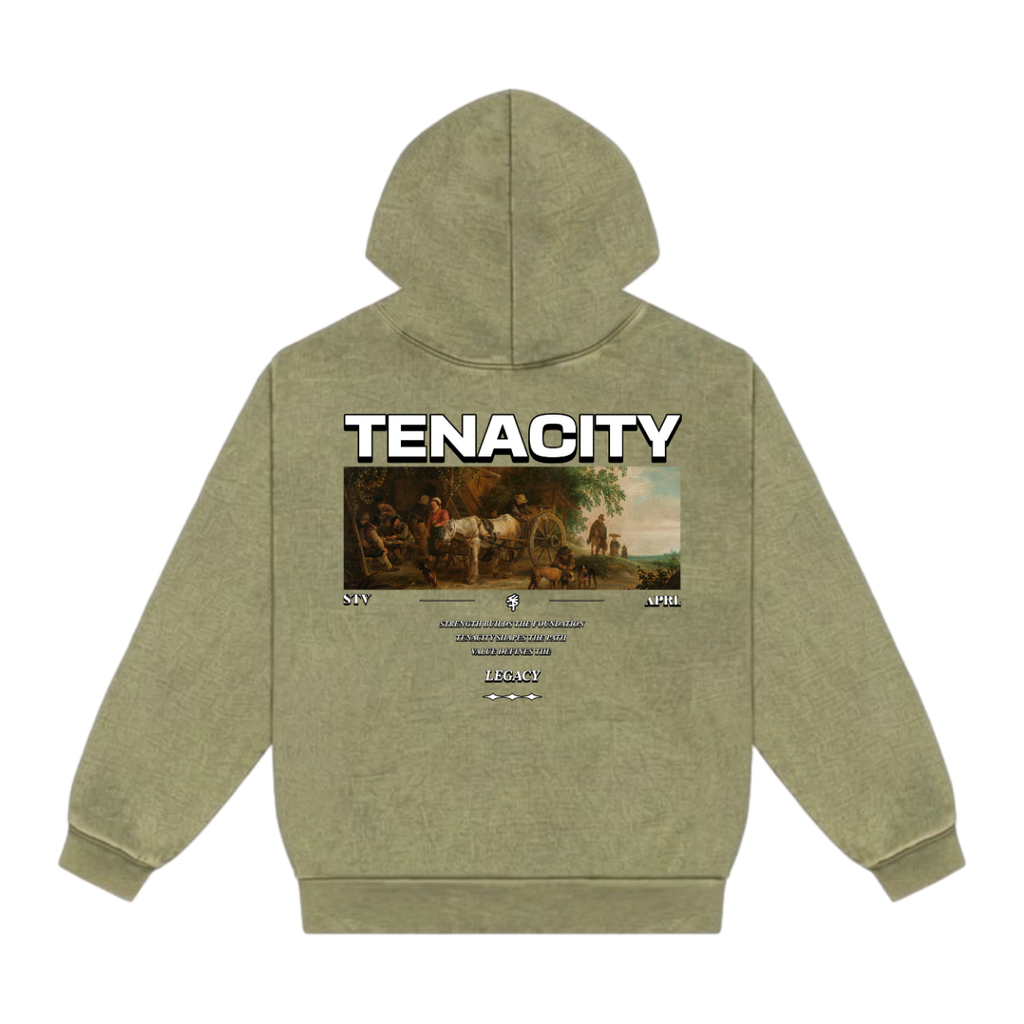 TENACITY - Mineral Wash Heavyweight Hoodie
