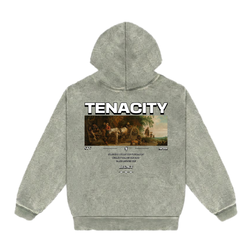 TENACITY - Mineral Wash Heavyweight Hoodie
