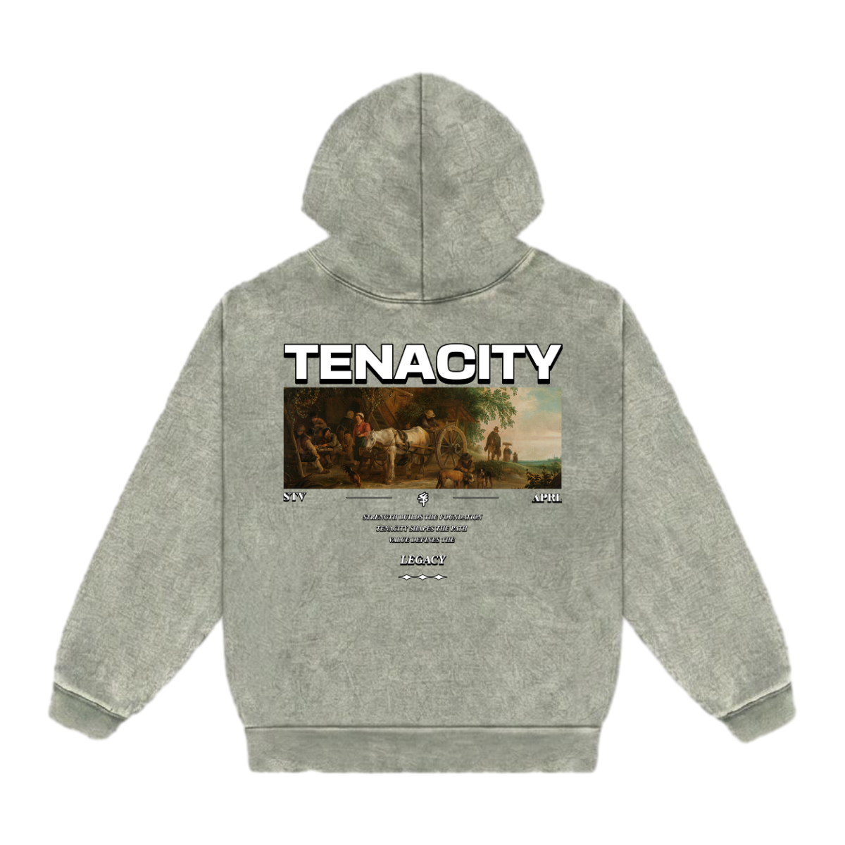 TENACITY - Mineral Wash Heavyweight Hoodie