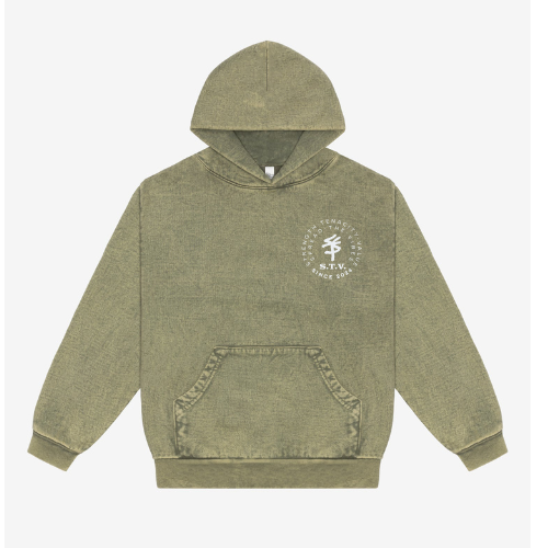 Olive Green GOOD THINGS Hoodie